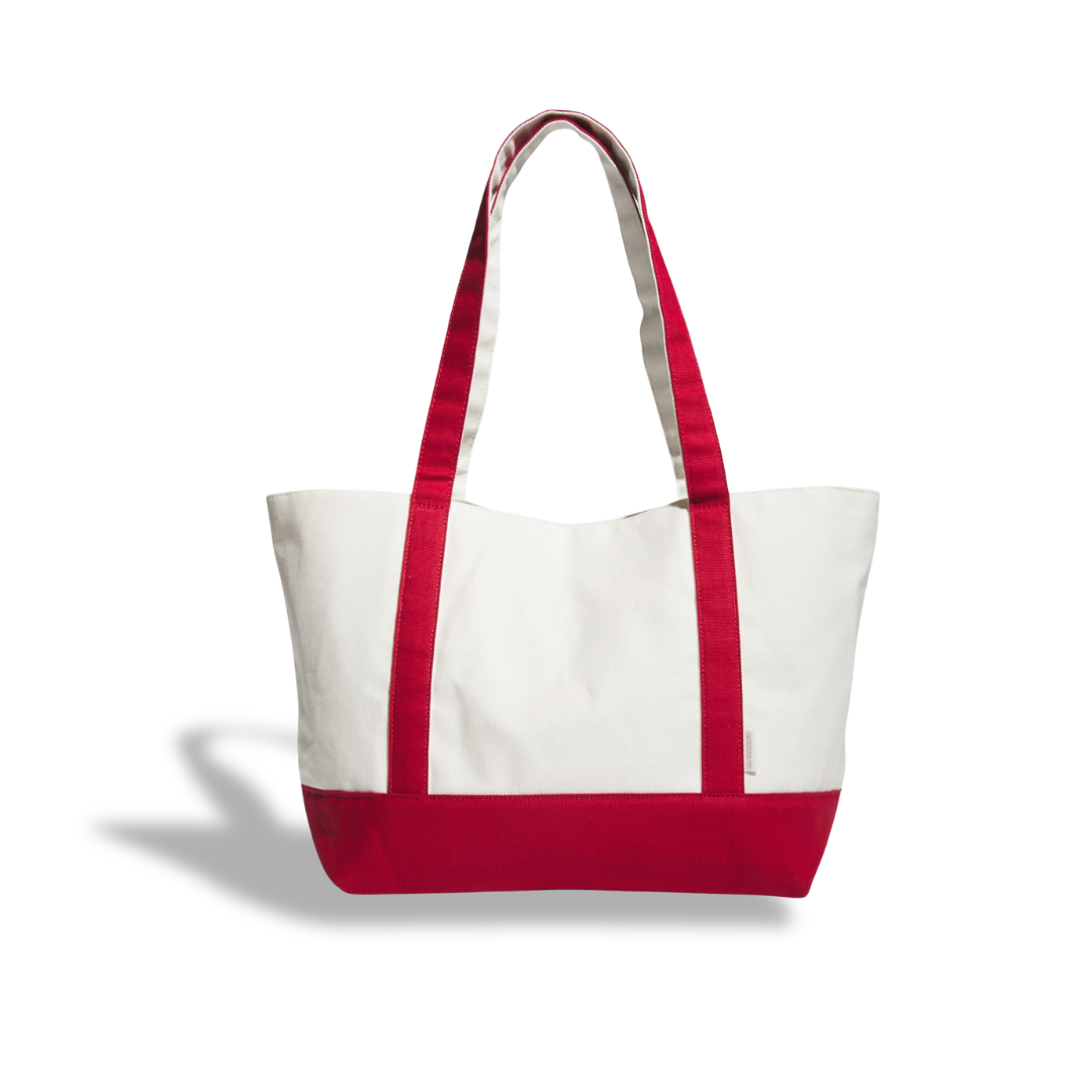 Trefoil Canvas Court Tote